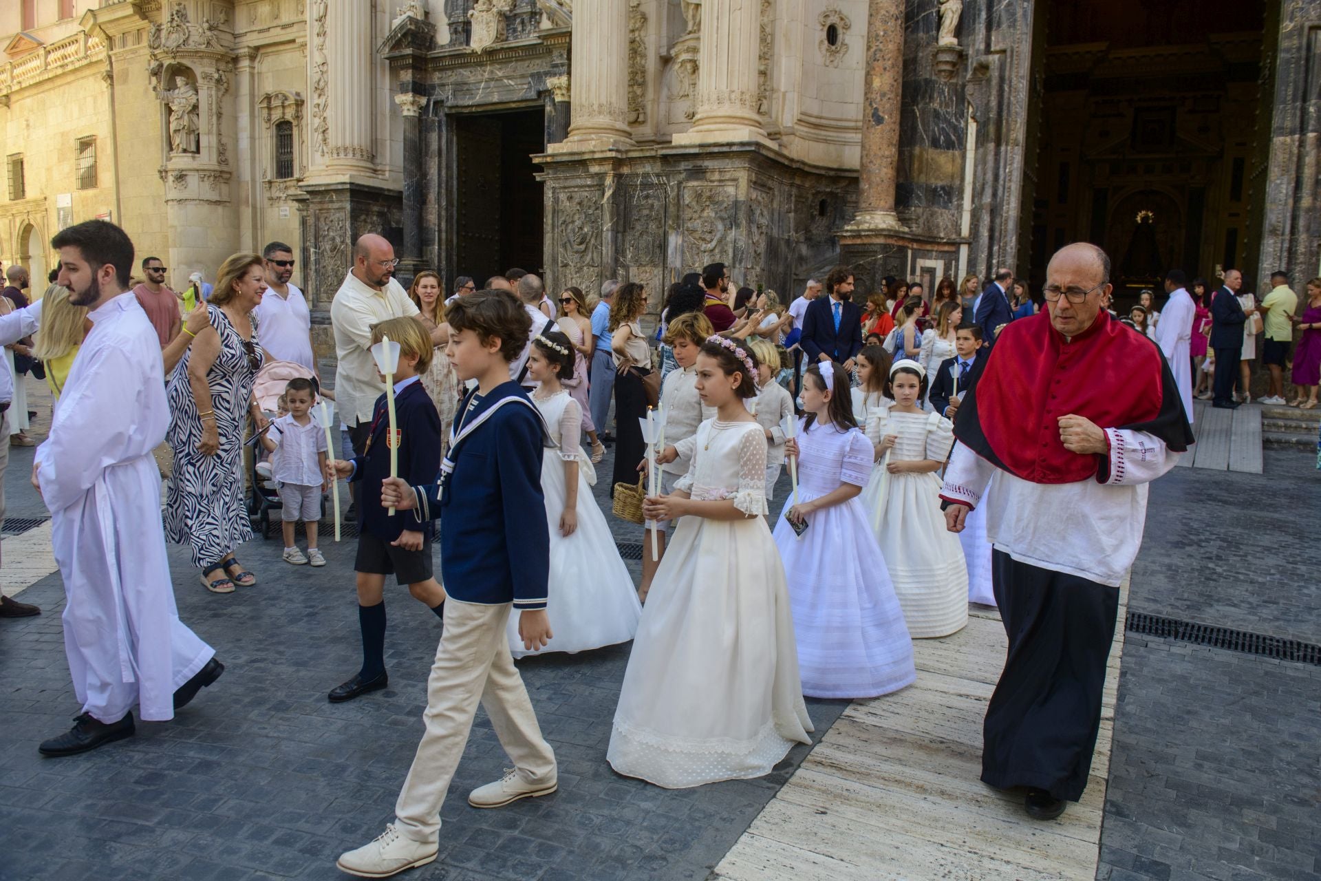 La procesión del Corpus Christi de Murcia, en imágenes