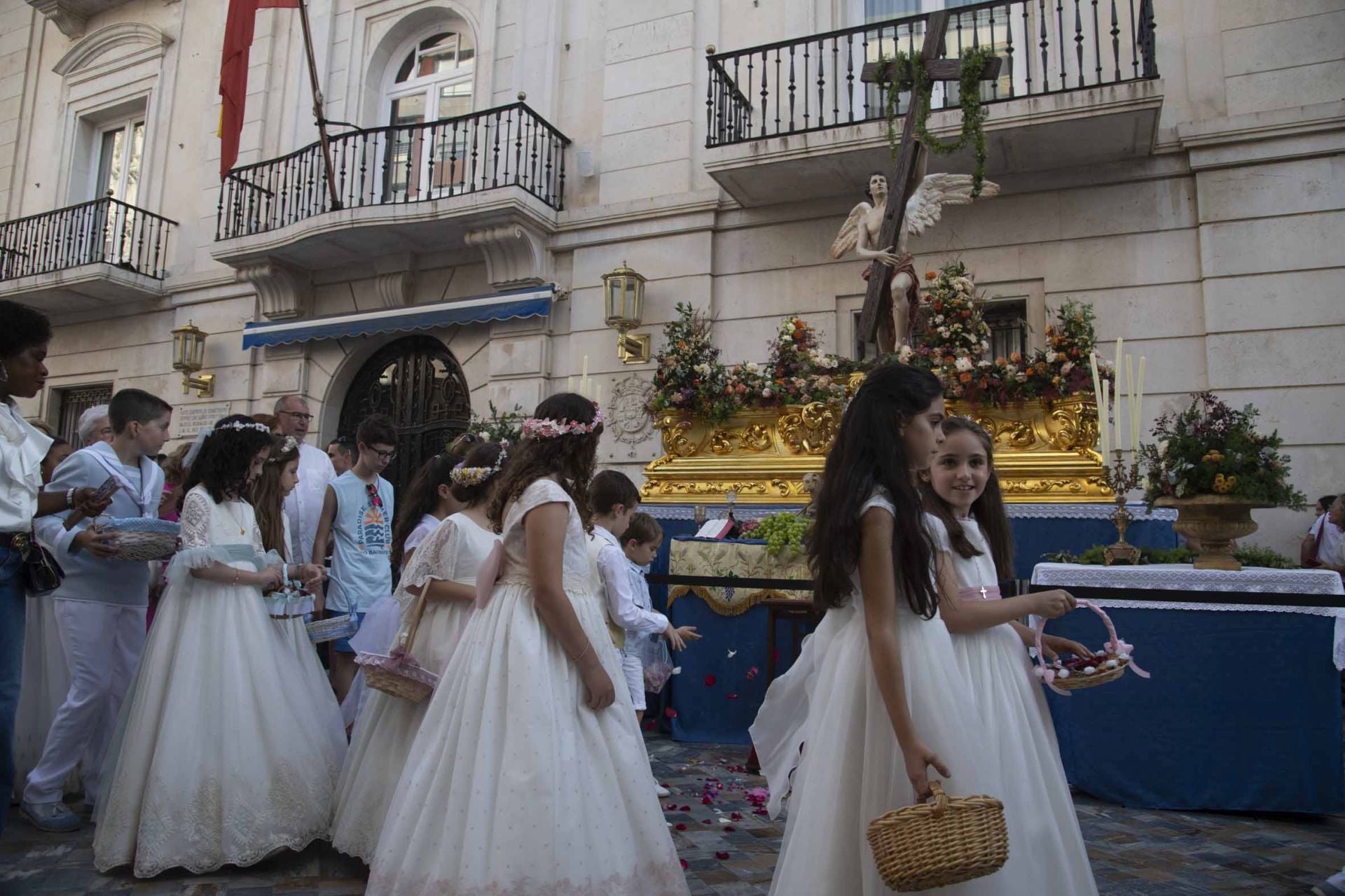 La procesión del Corpus Christi de Cartagena, en imágenes