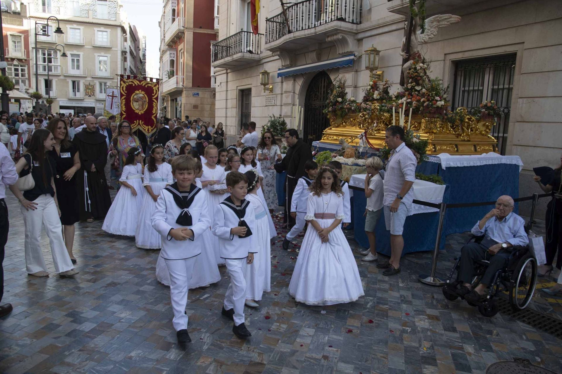 La procesión del Corpus Christi de Cartagena, en imágenes