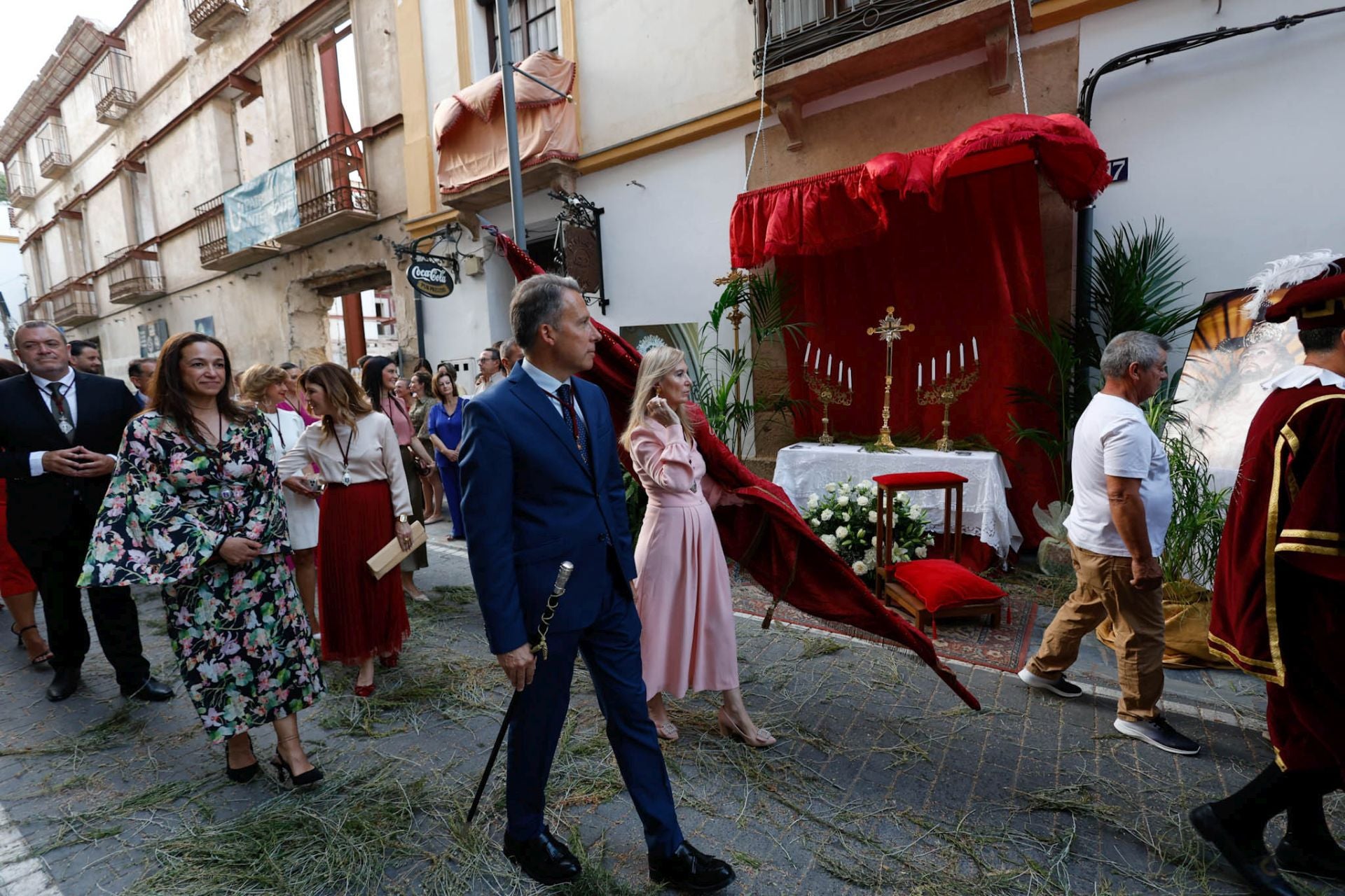 El Corpus llena de tradición el casco viejo de Lorca