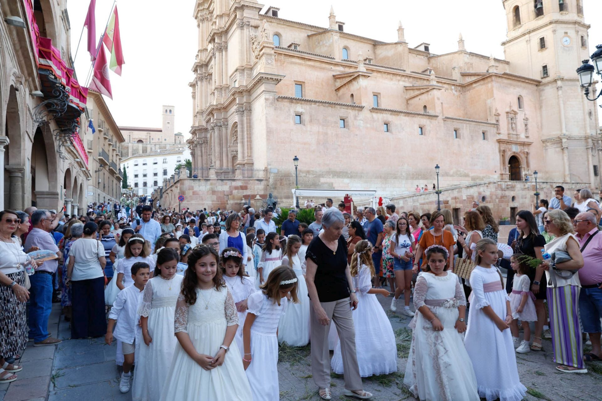 El Corpus llena de tradición el casco viejo de Lorca