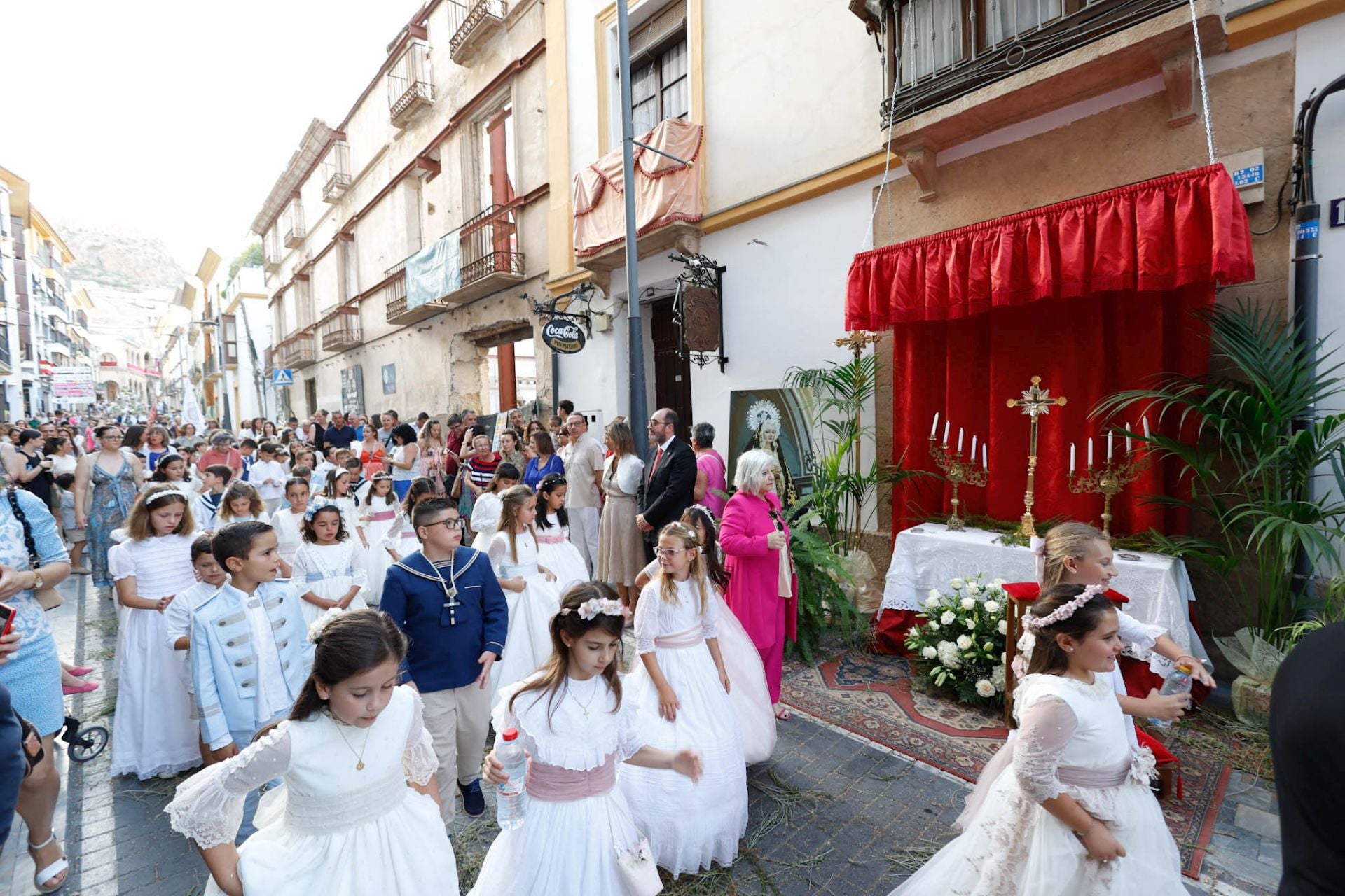 El Corpus llena de tradición el casco viejo de Lorca
