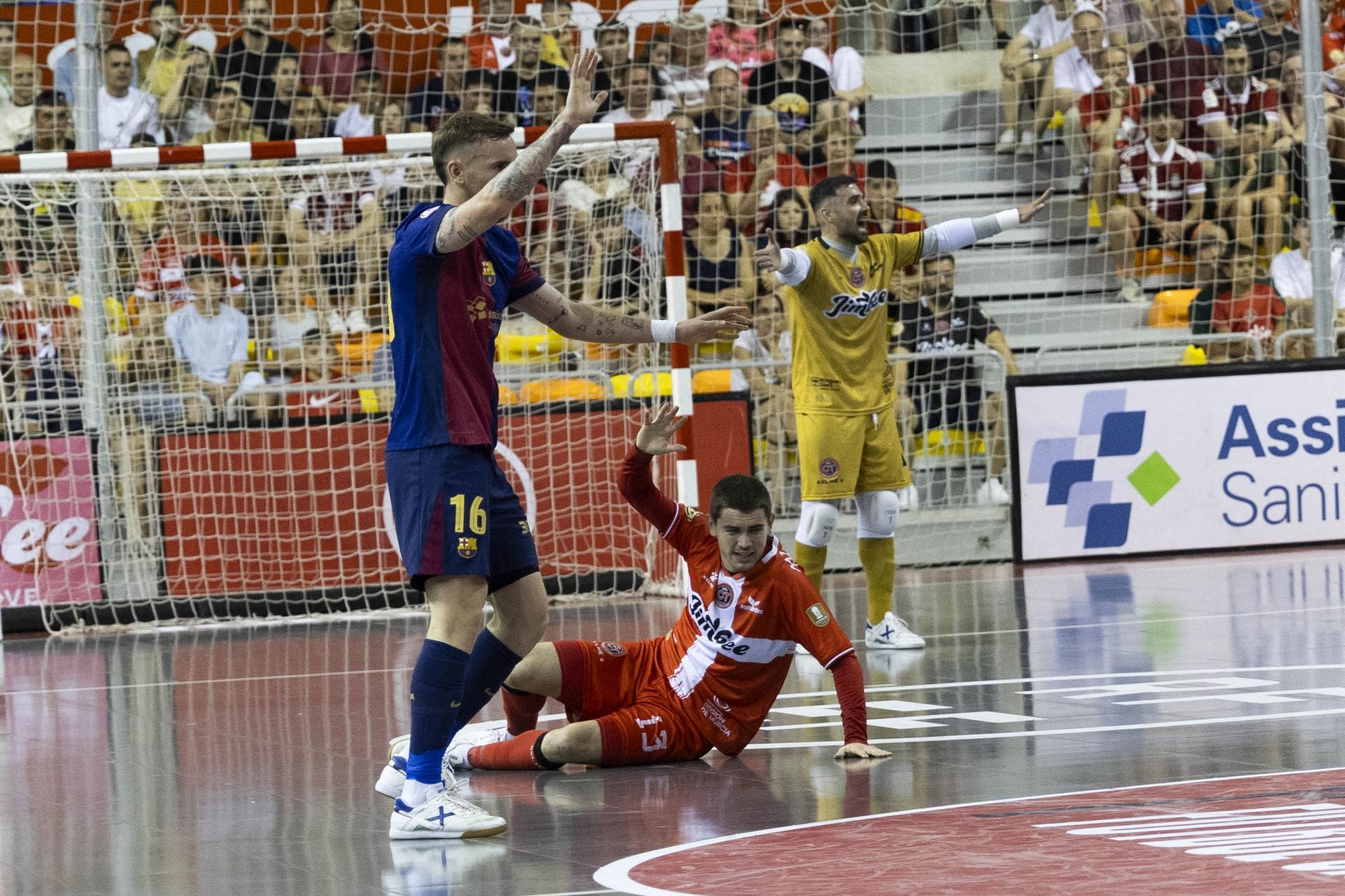 Las imágenes del Jimbee-Barça (3-2)