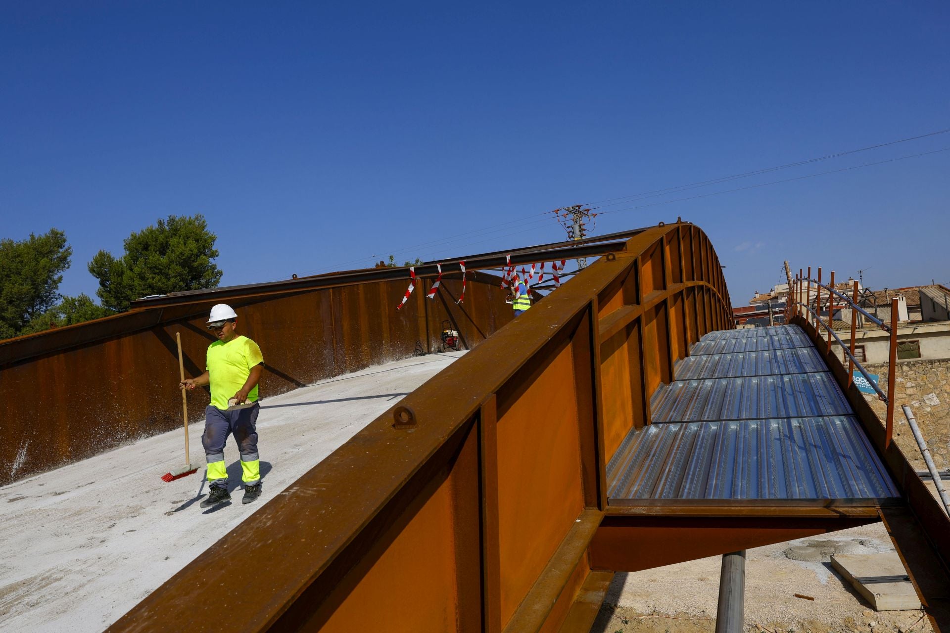 Las obras del puente de El Raal de Murcia, en imágenes