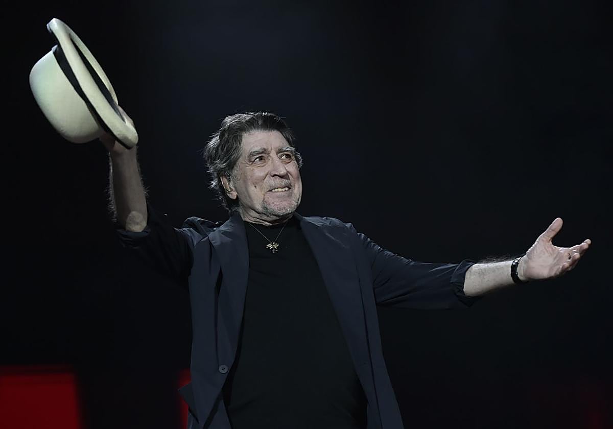 Concierto de Joaquín Sabina en Murcia, en imágenes