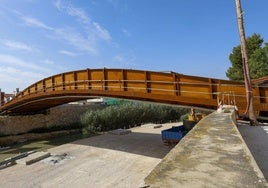 Las obras del puente de El Raal de Murcia, en imágenes