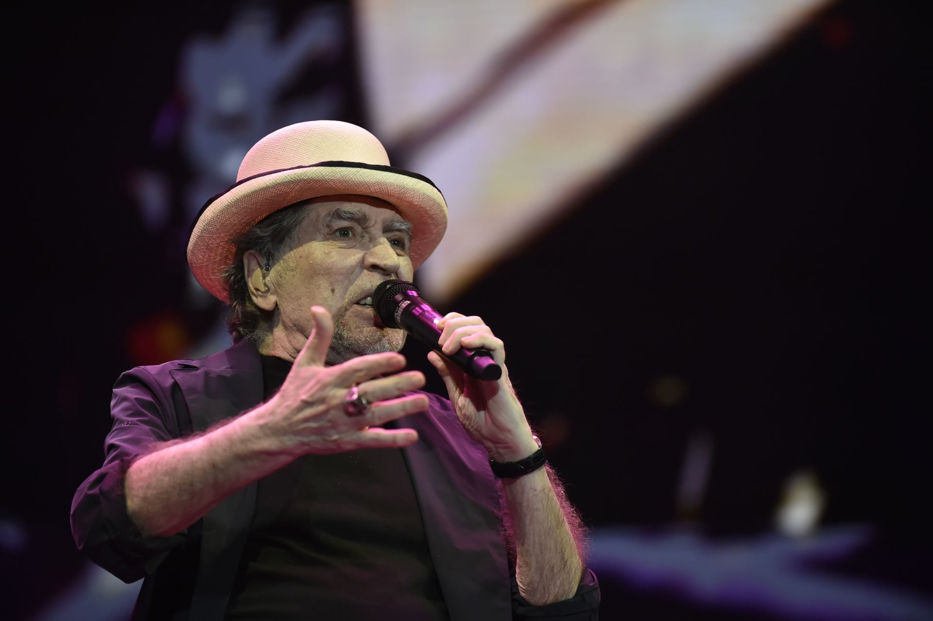 Concierto de Joaquín Sabina en Murcia, en imágenes