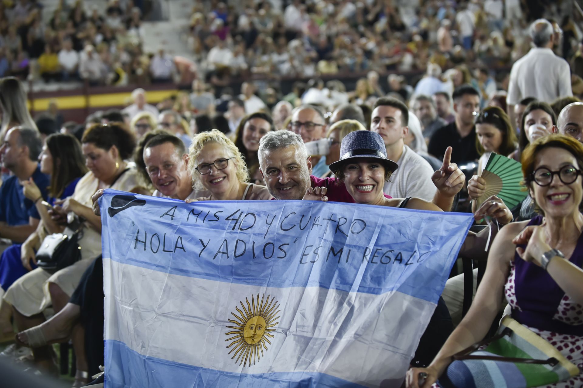 Concierto de Joaquín Sabina en Murcia, en imágenes