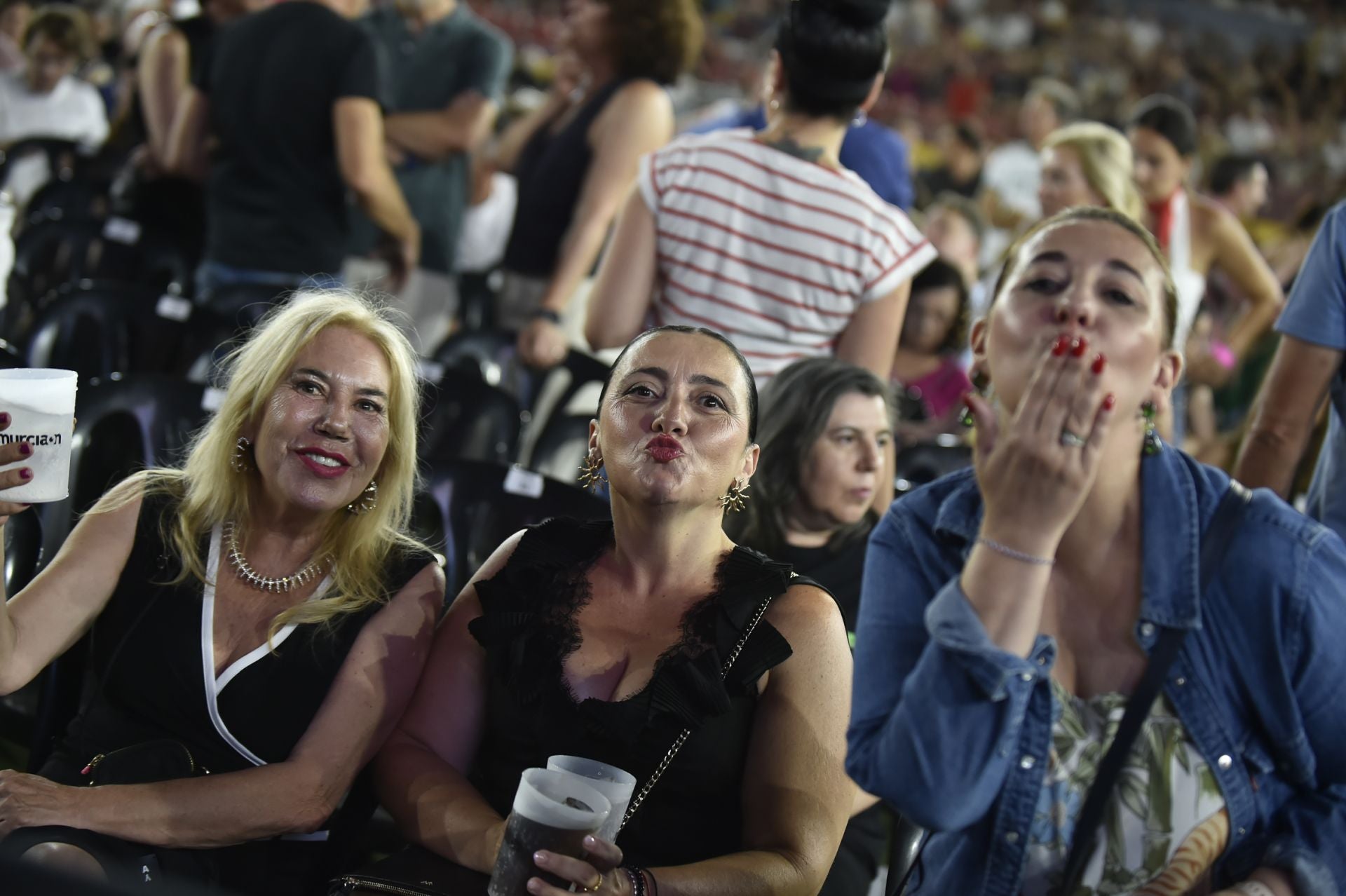 Concierto de Joaquín Sabina en Murcia, en imágenes