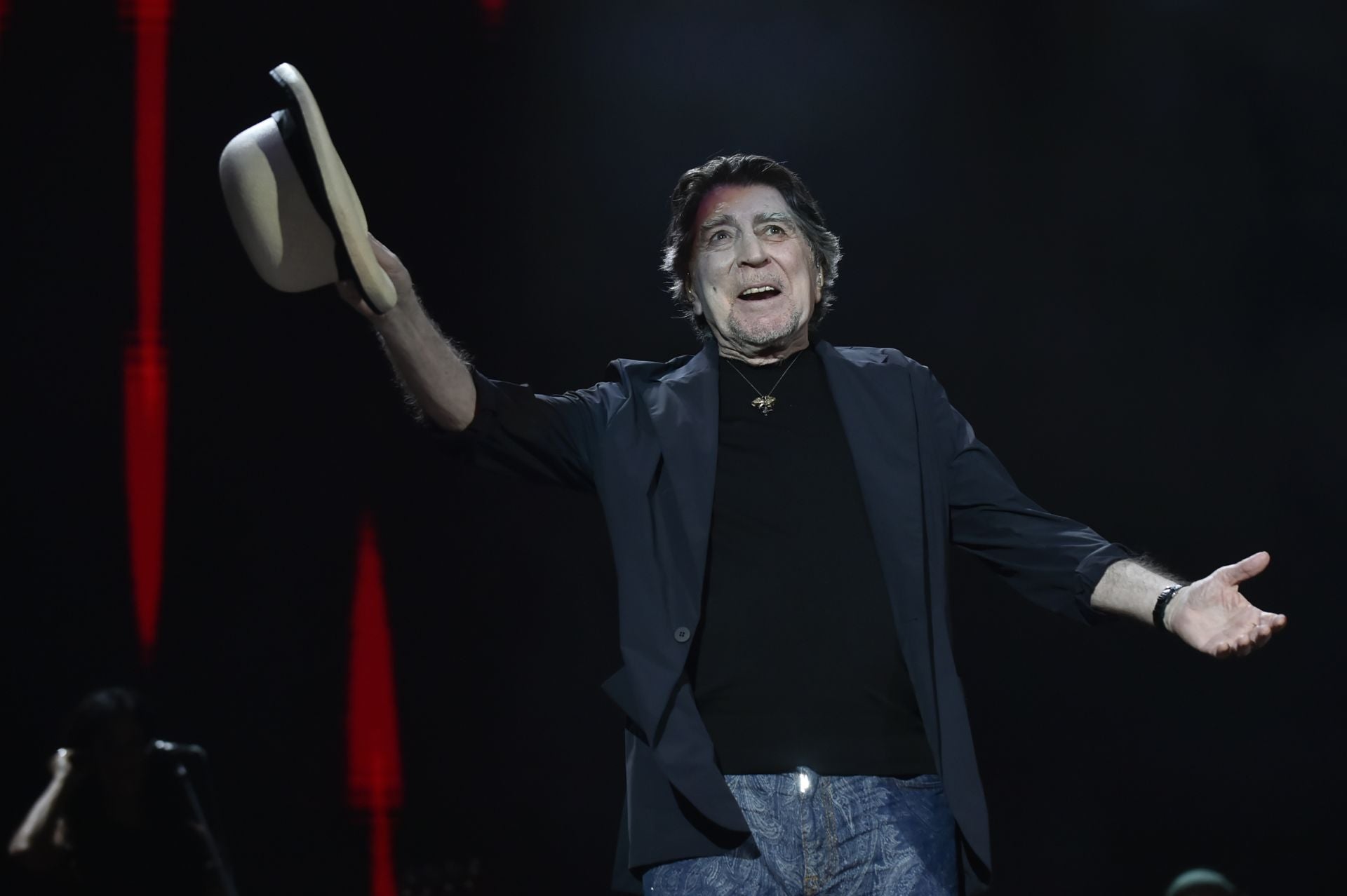 Concierto de Joaquín Sabina en Murcia, en imágenes