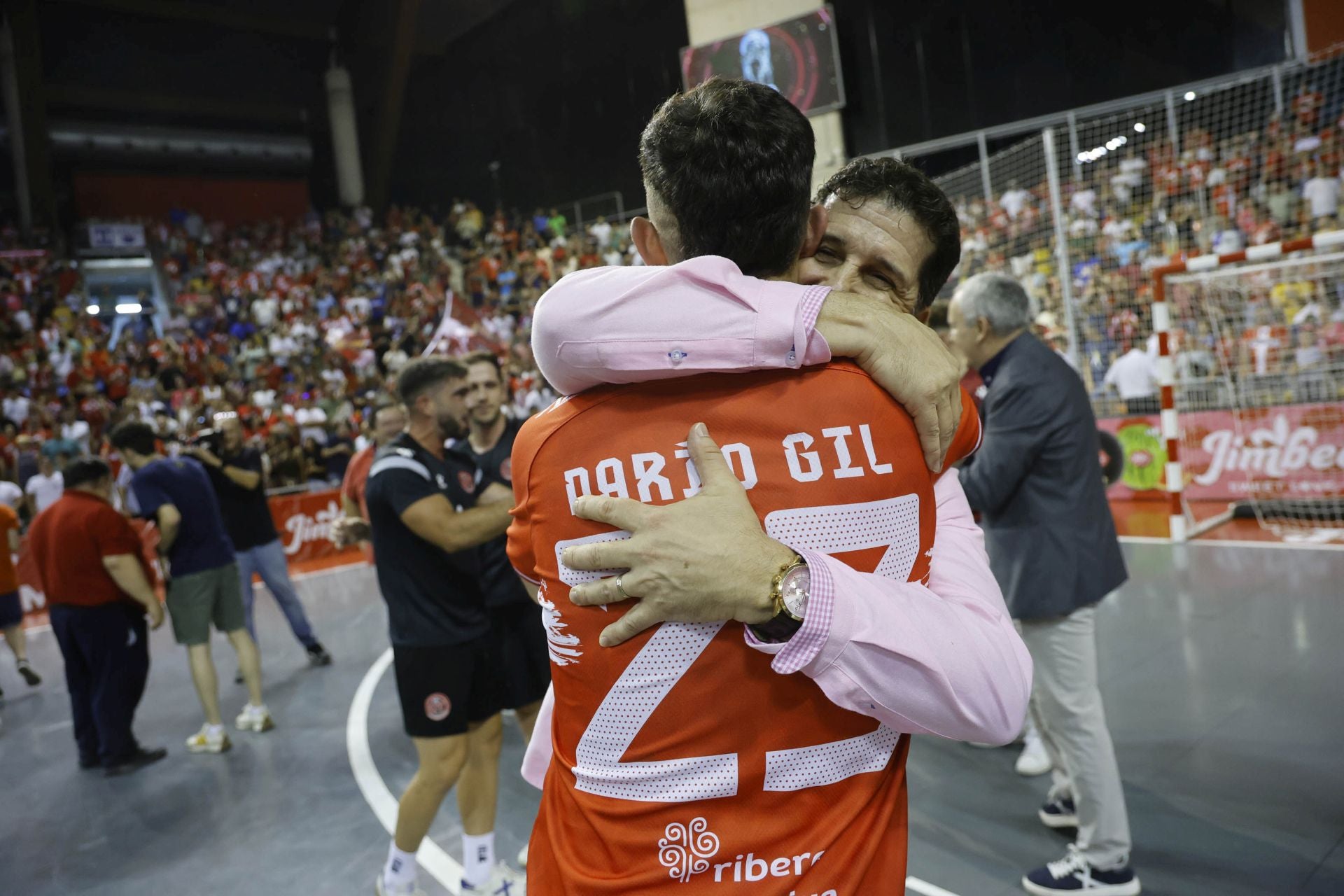 La victoria del Jimbee ante el Barcelona, en imágenes