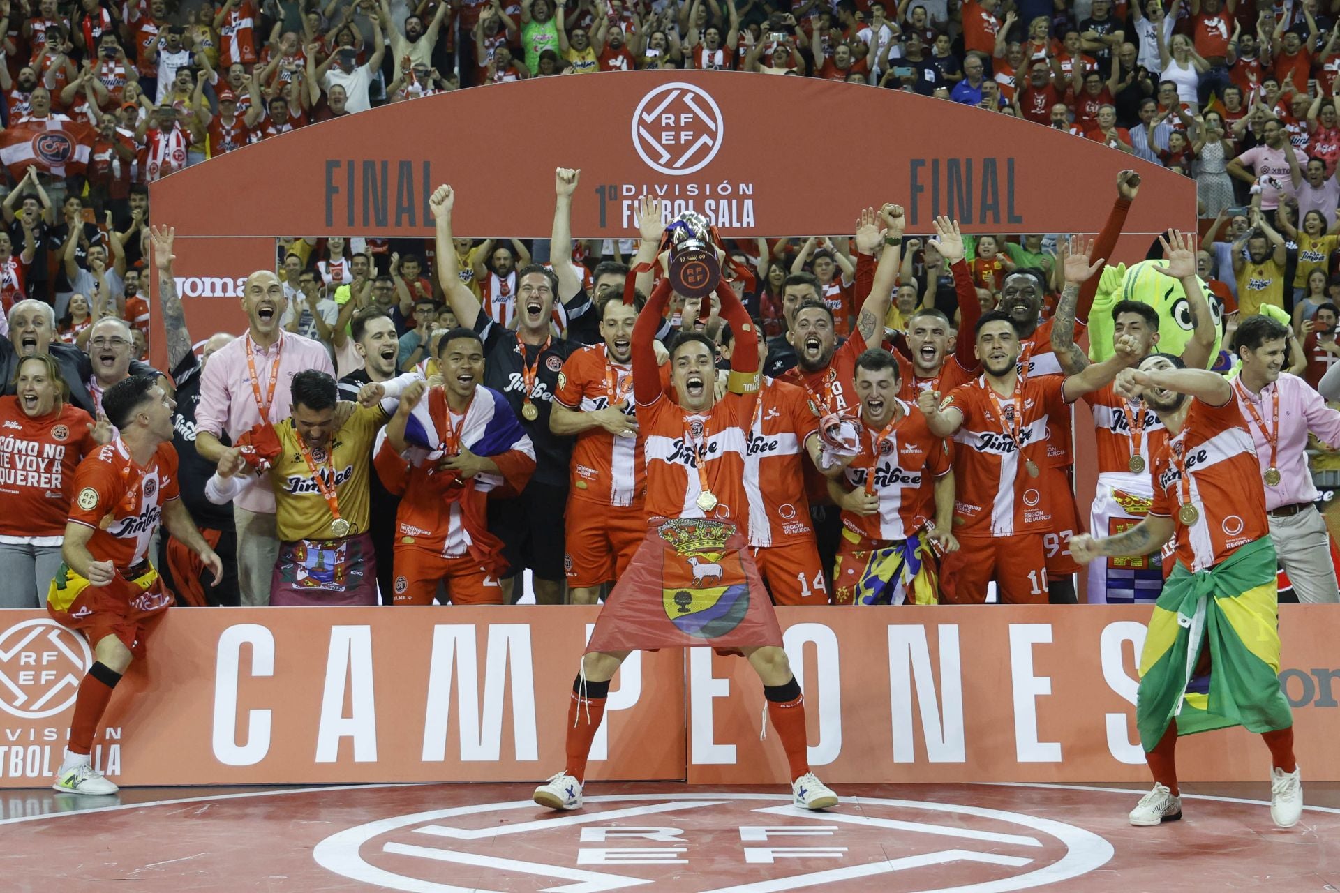 La victoria del Jimbee ante el Barcelona, en imágenes