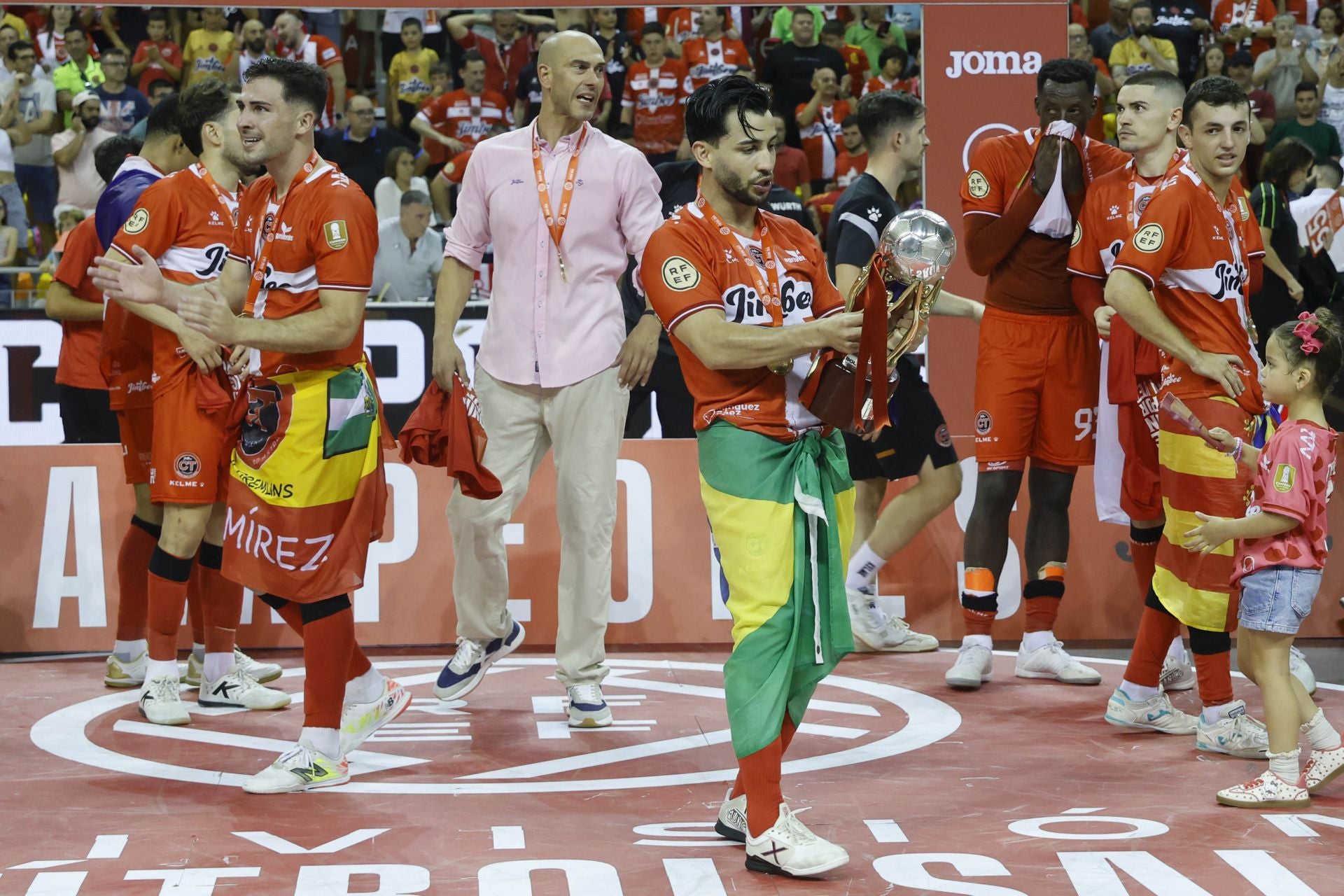 La victoria del Jimbee ante el Barcelona, en imágenes