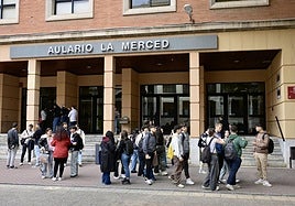 Aulario La Merced de la Universidad de Murcia, en una imagen de archivo.