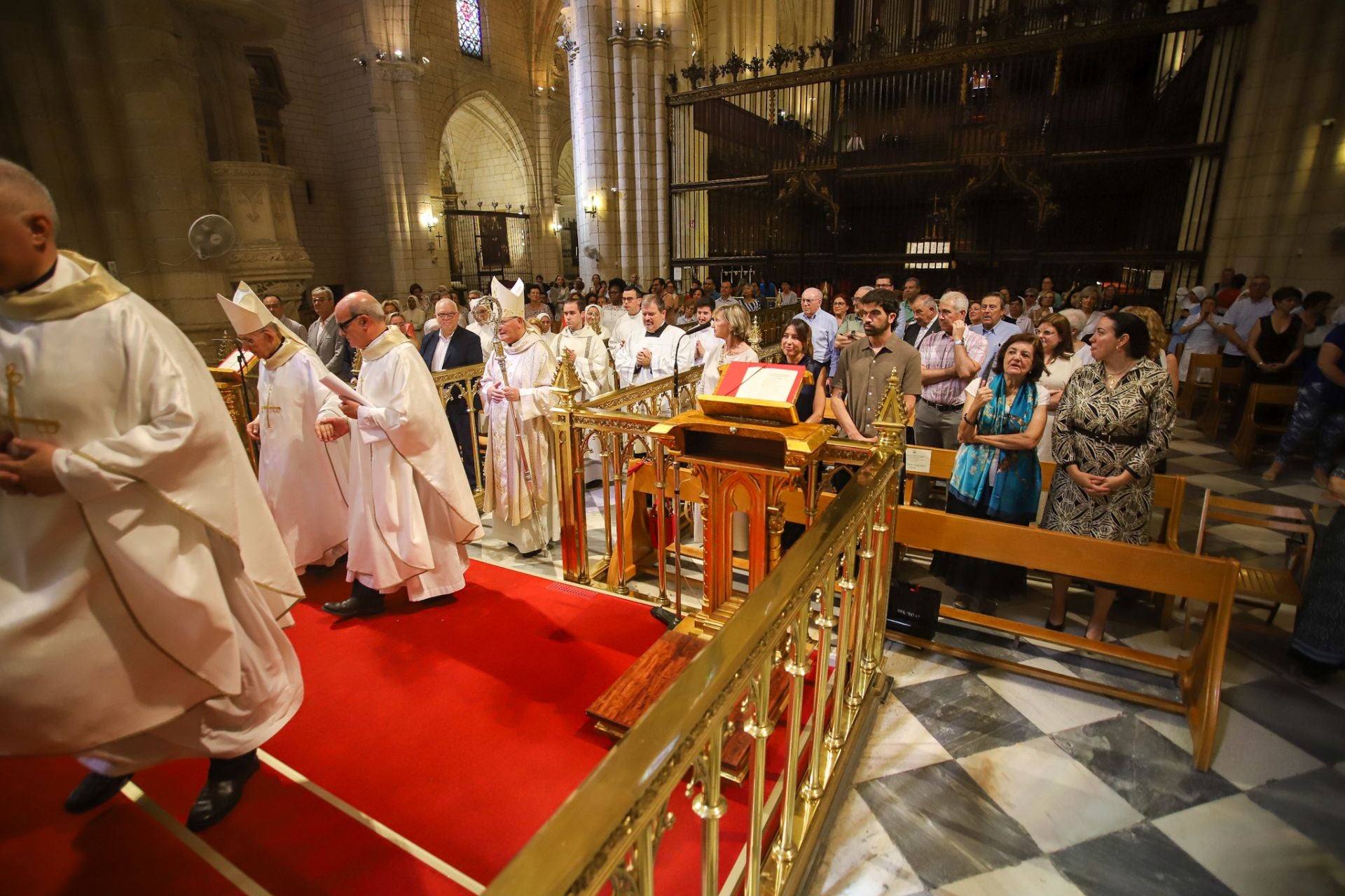 El obispo de la Diócesis de Cartagena celebra sus bodas de oro sacerdotales, en imágenes