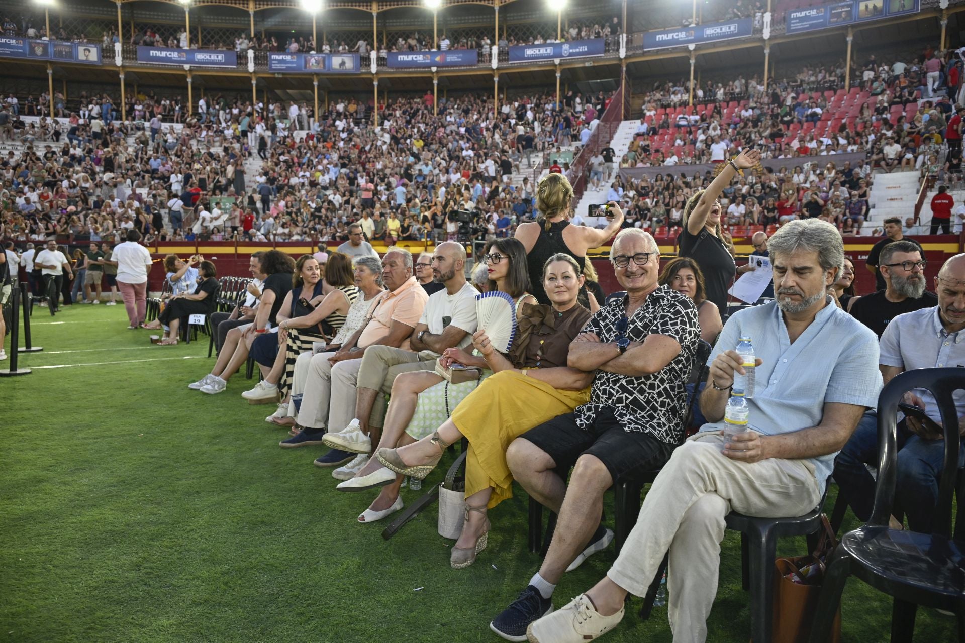 En imágenes, concierto de Miguel Bosé en la Plaza de Toros de Murcia