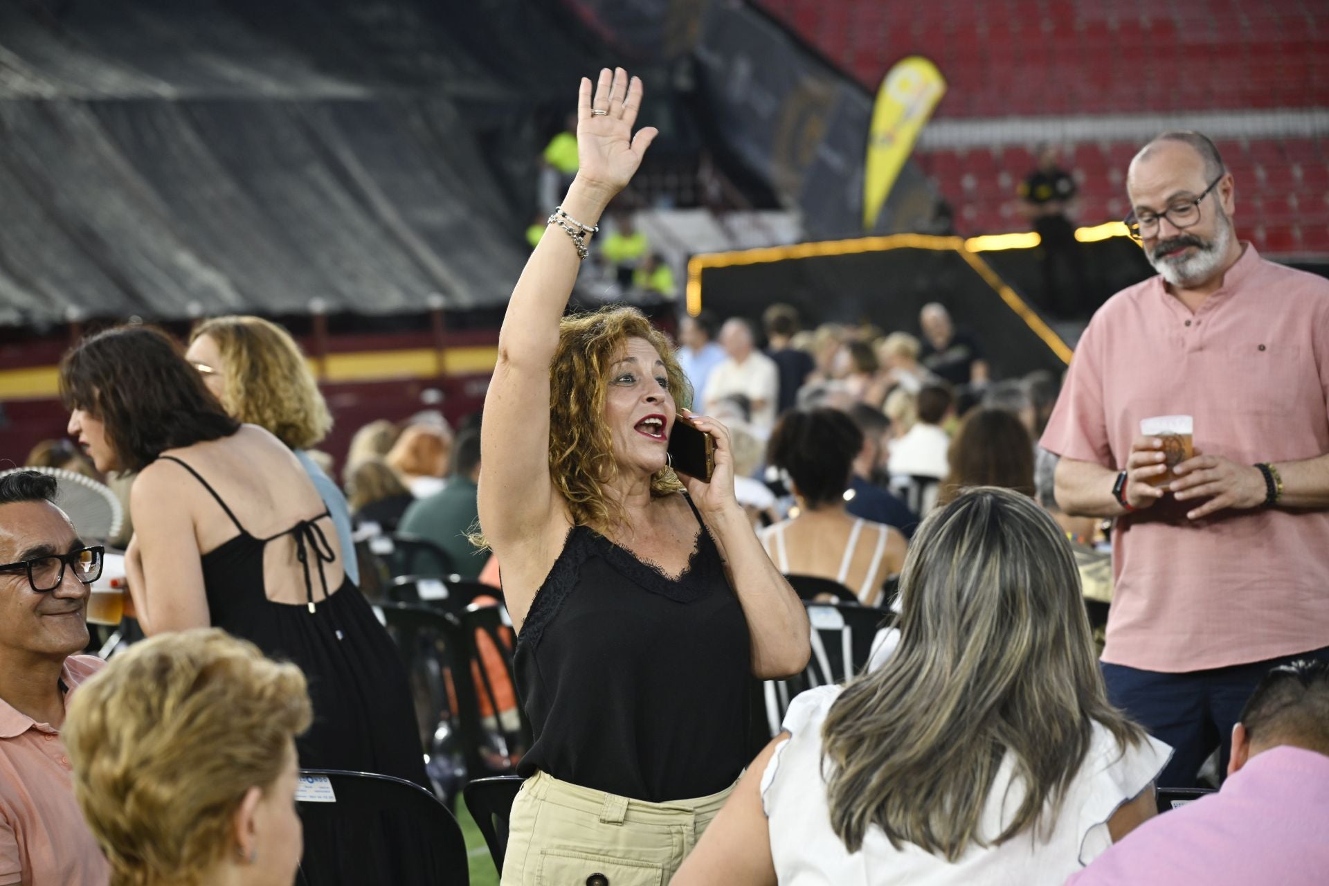 En imágenes, concierto de Miguel Bosé en la Plaza de Toros de Murcia