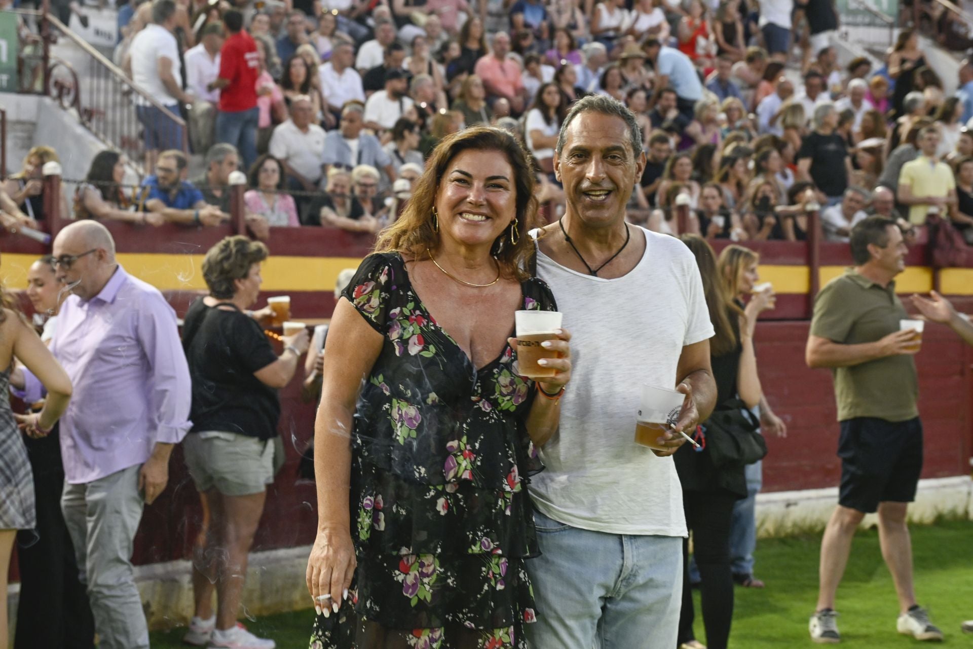 En imágenes, concierto de Miguel Bosé en la Plaza de Toros de Murcia