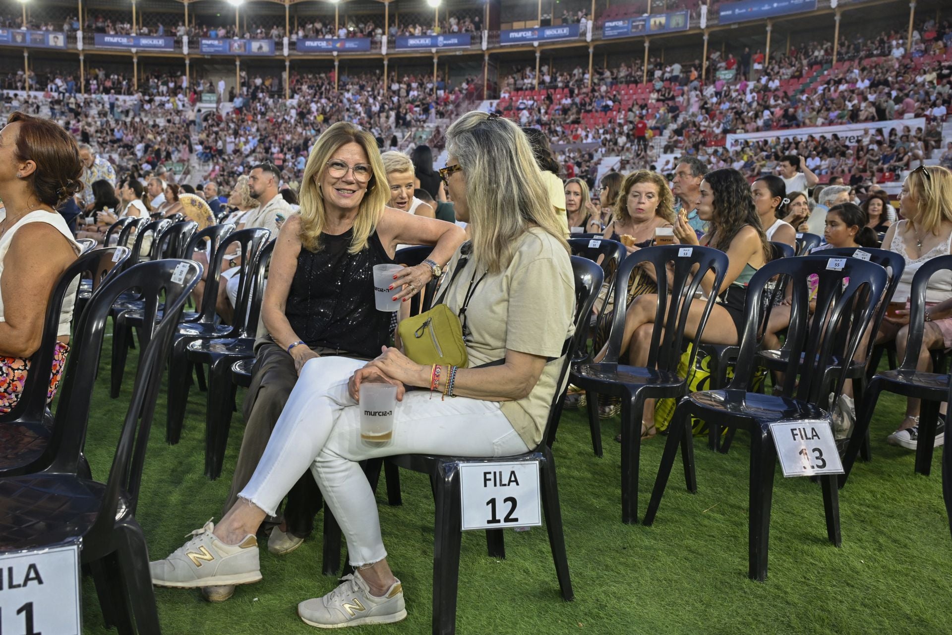 En imágenes, concierto de Miguel Bosé en la Plaza de Toros de Murcia