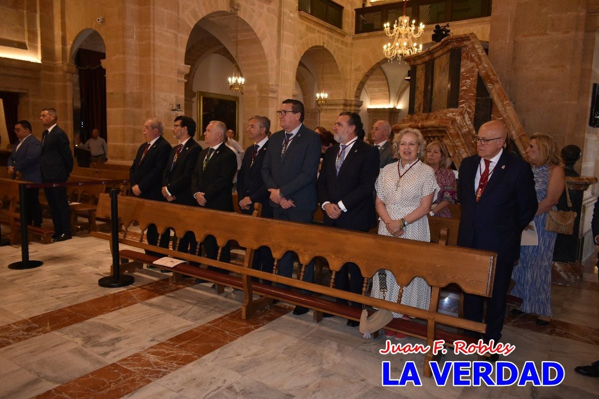Imágenes del cabildo general de la Cofradía de la Vera Cruz en Caravaca