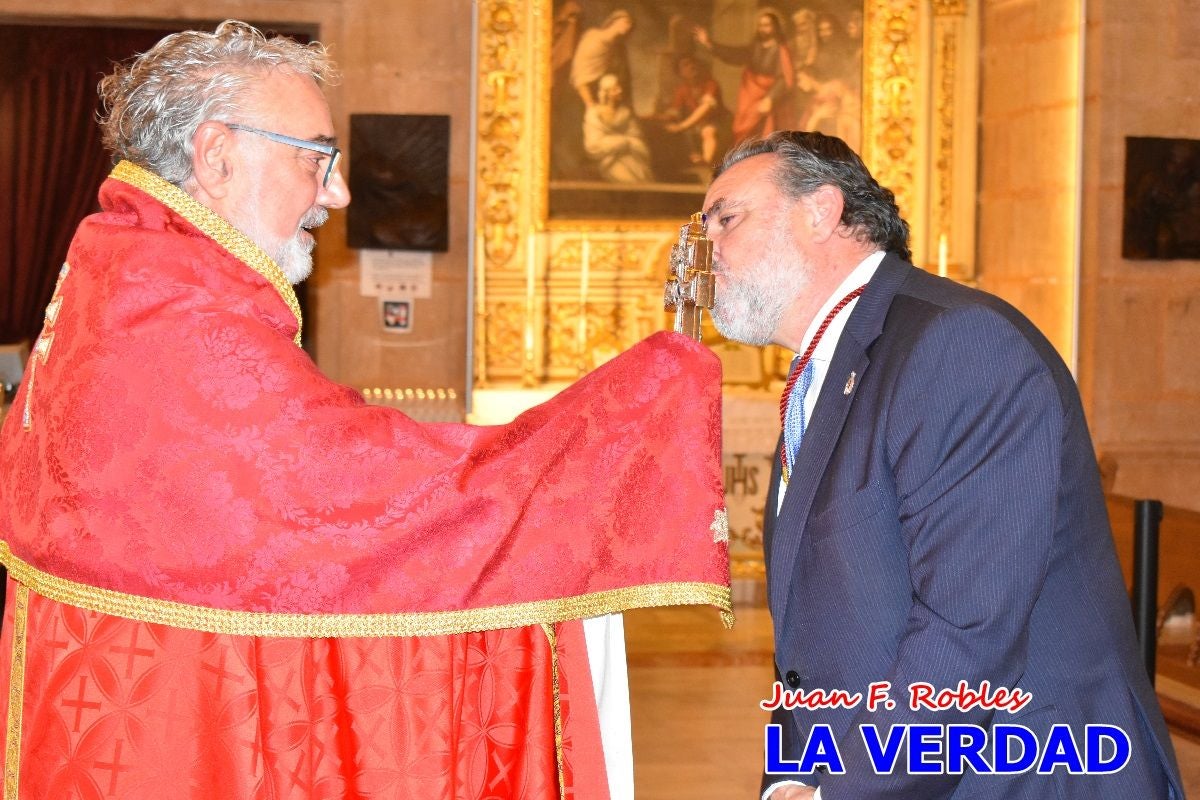 Imágenes del cabildo general de la Cofradía de la Vera Cruz en Caravaca