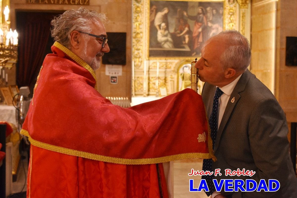 Imágenes del cabildo general de la Cofradía de la Vera Cruz en Caravaca