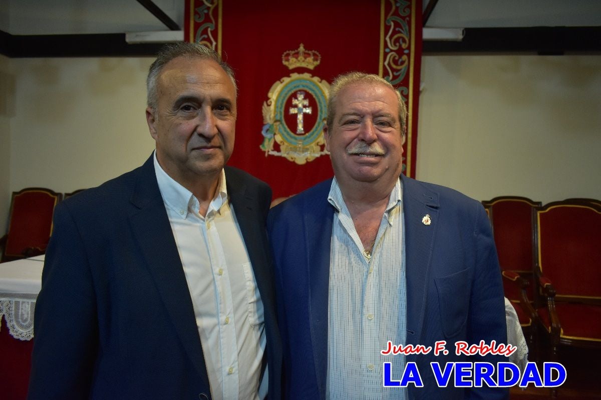 Imágenes de la elección de Jesús López Baquero como hermano mayor de la Vera Cruz de Caravaca