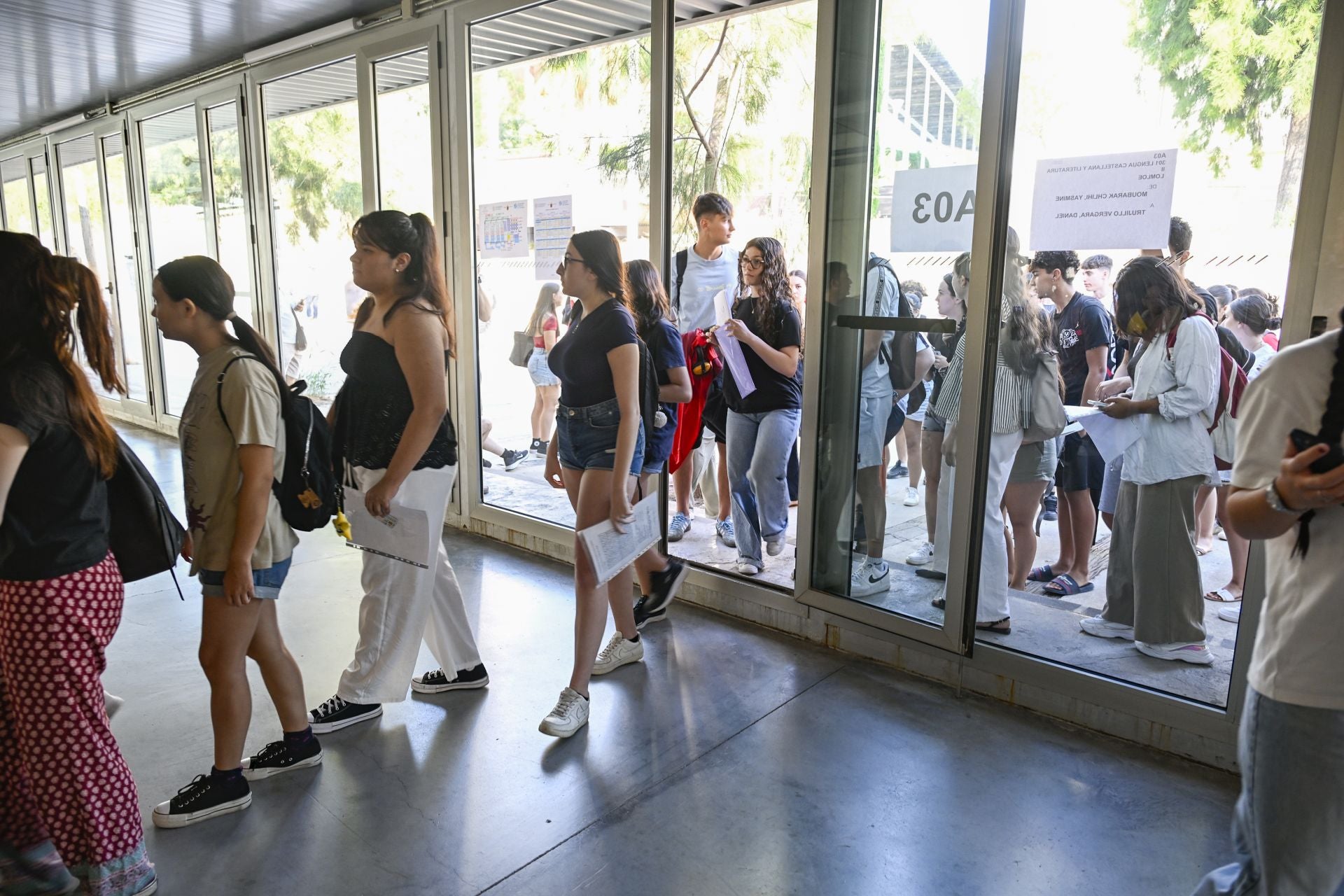 La convocatoria extraordinaria de la PAU, en imágenes