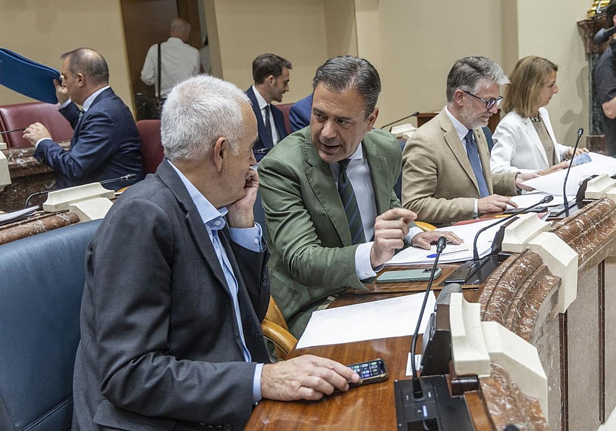 Marcos Ortuño, este martes.