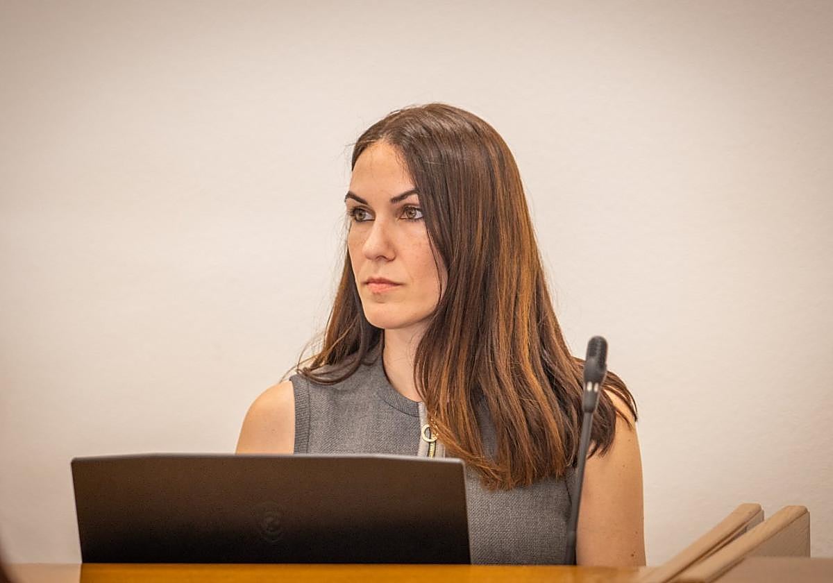 Bárbara Soler, en una imagen de archivo, durante un Pleno.