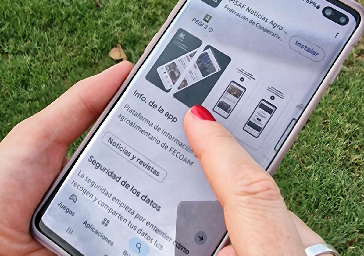 La 'app' está disponible en las tiendas para teléfonos Android e iOS.
