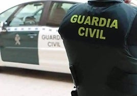 Agente de la Guardia Civil en una imagen de archivo.