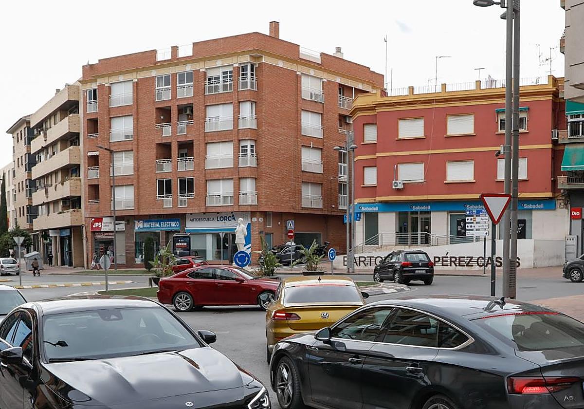 Viviendas en Lorca, en una imagen de archivo.