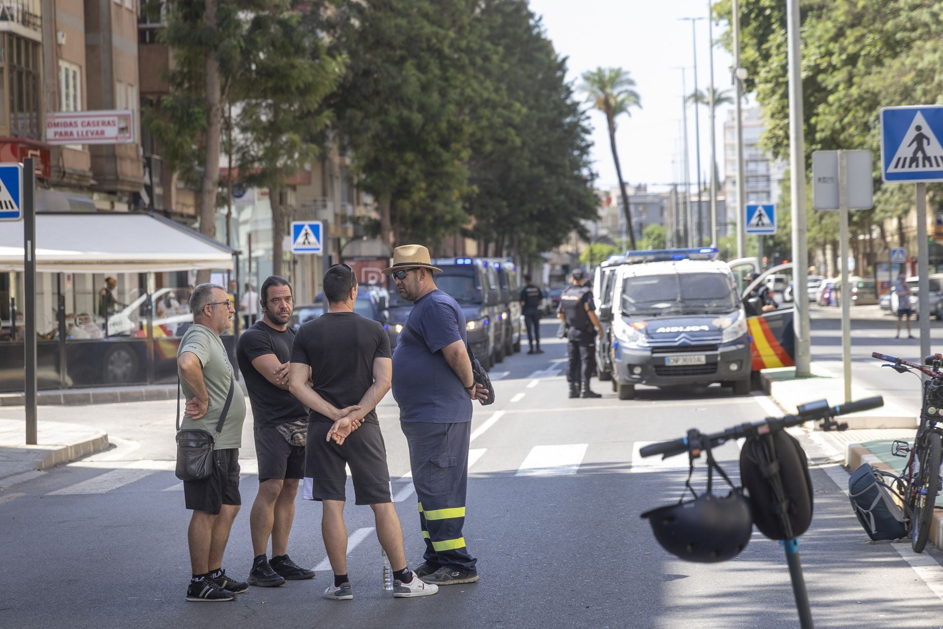 La manifestación de los trabajadores de Navantia, en imágenes