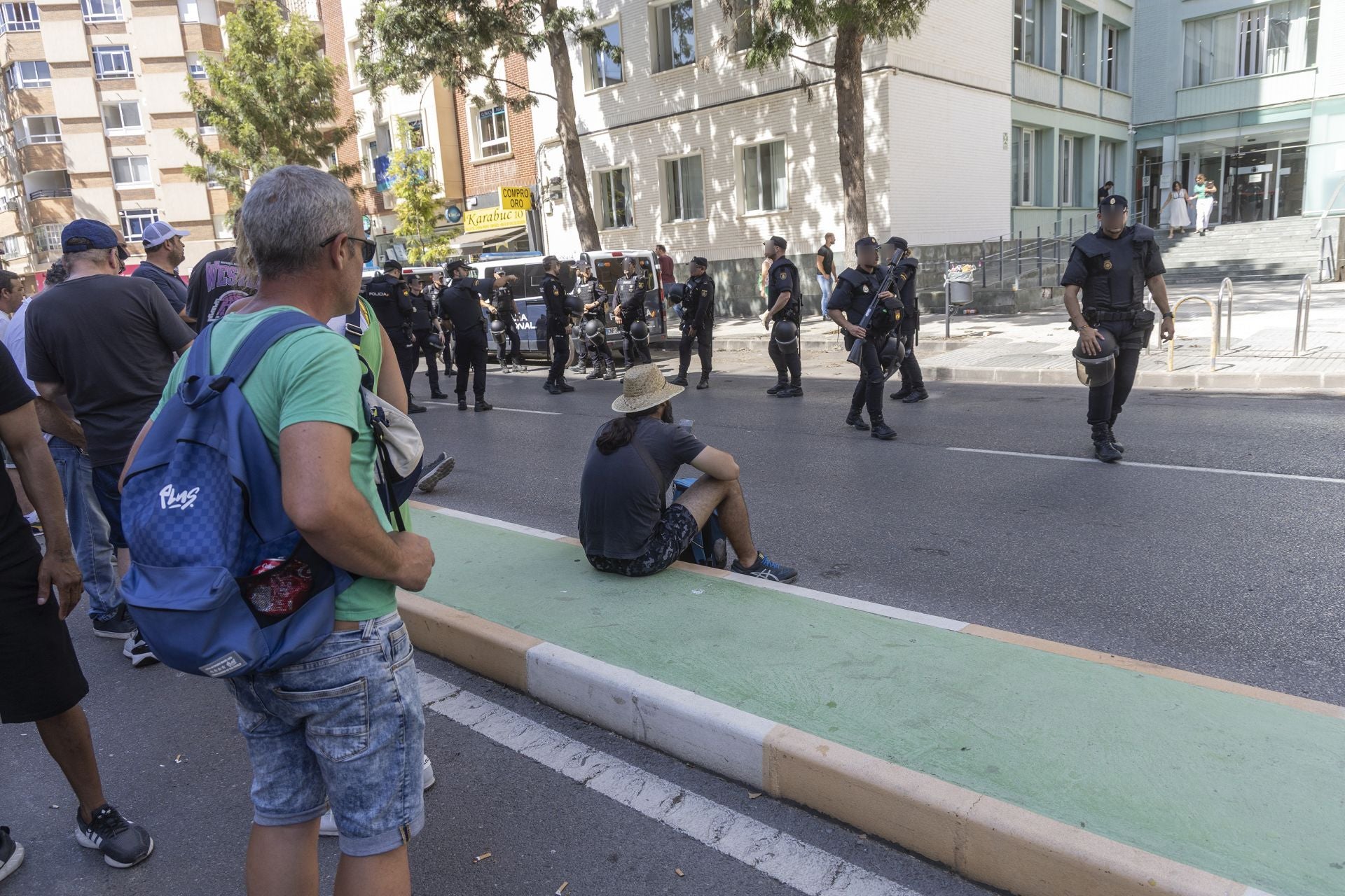 La manifestación de los trabajadores de Navantia, en imágenes