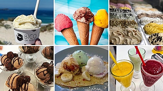 Bálsamos contra el calor en las heladerías del litoral de la Región