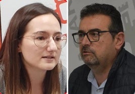 Celia Montiel y Tomás Rubio.