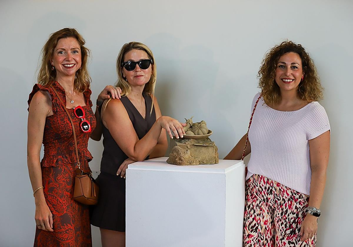 Las imágenes de la subasta de la obra de Joaquín Ganga