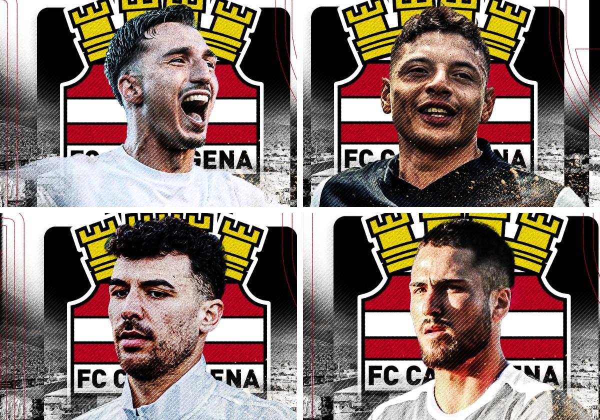 Imanol Baz, Lucho García, Rubén Serrano e Iván Martínez.