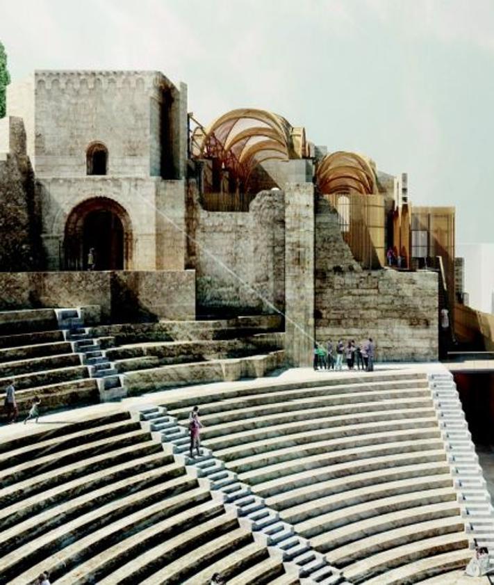 Imagen secundaria 2 - Propuesta 'Recepta basilica', de Fernando Acale Sánchez, y 'Palimpsesto', de Ayllón Paradela.