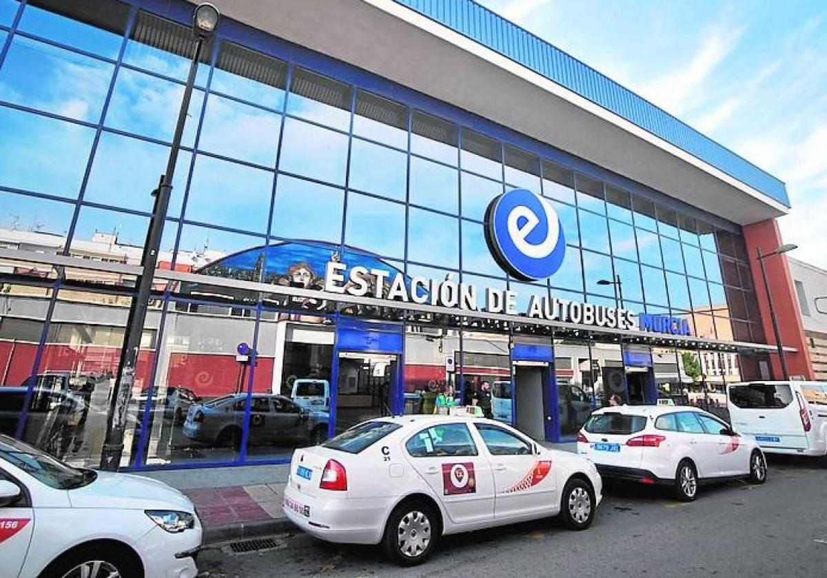 La estación de autobuses de Murcia, en una imagen de archivo.