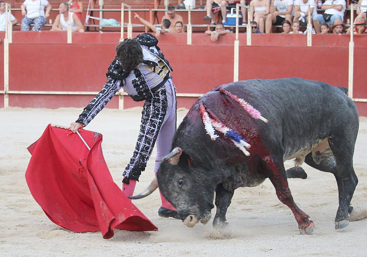Imagen de archivo de una novillada en Blanca.