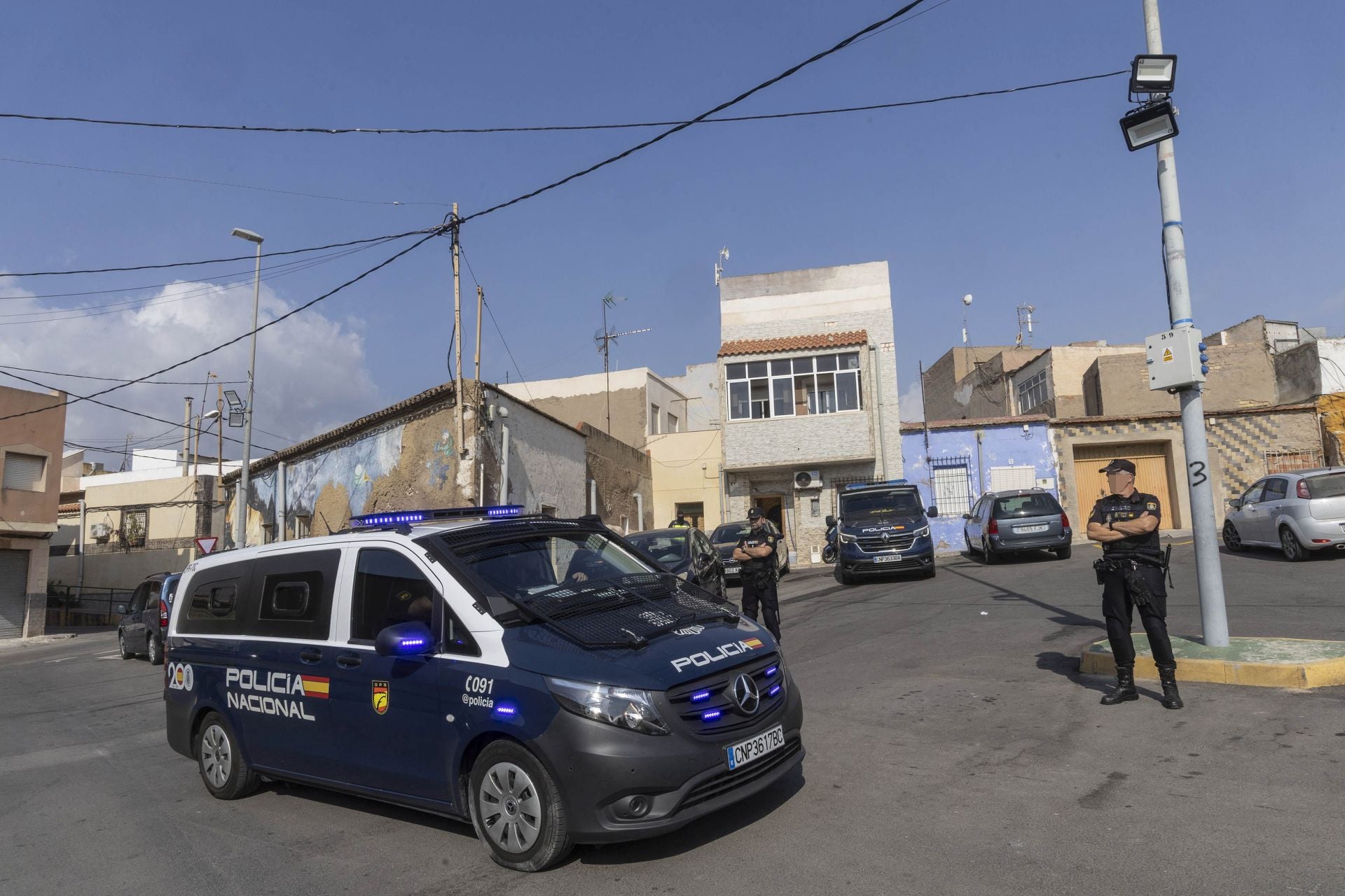 La redada en Los Mateos, en imágenes