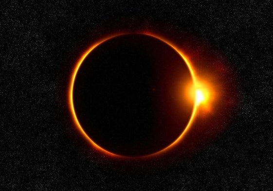 Eclipse solar total.
