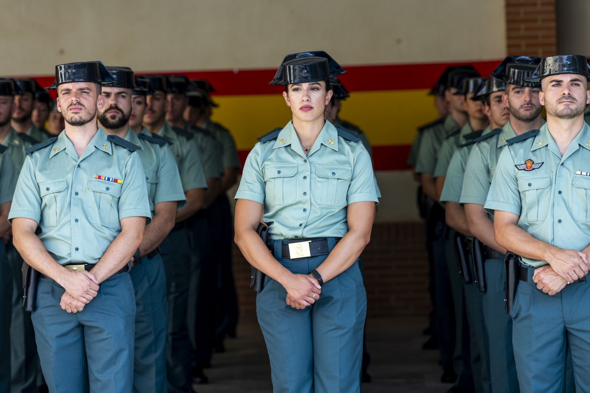 La presentación como guardia civil del camerunés Jean Paul, en imágenes