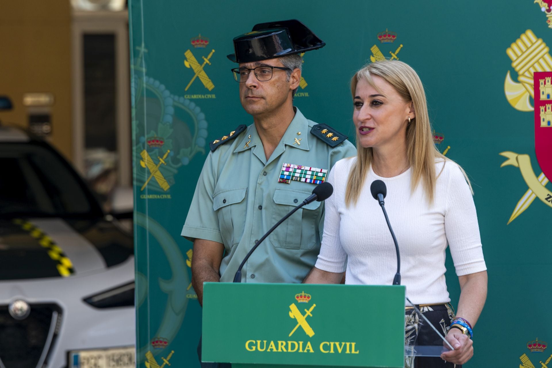 La presentación como guardia civil del camerunés Jean Paul, en imágenes
