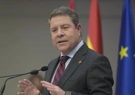 Emiliano García-Page, presidente de Castilla-La Mancha, en una imagen de archivo.