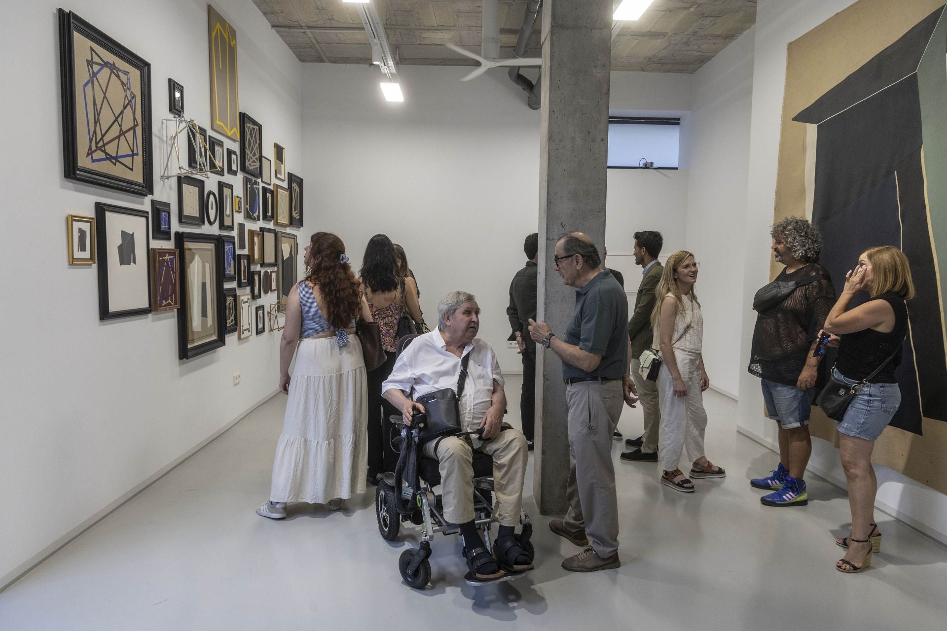 La inauguración de la exposición de FOD, en imágenes