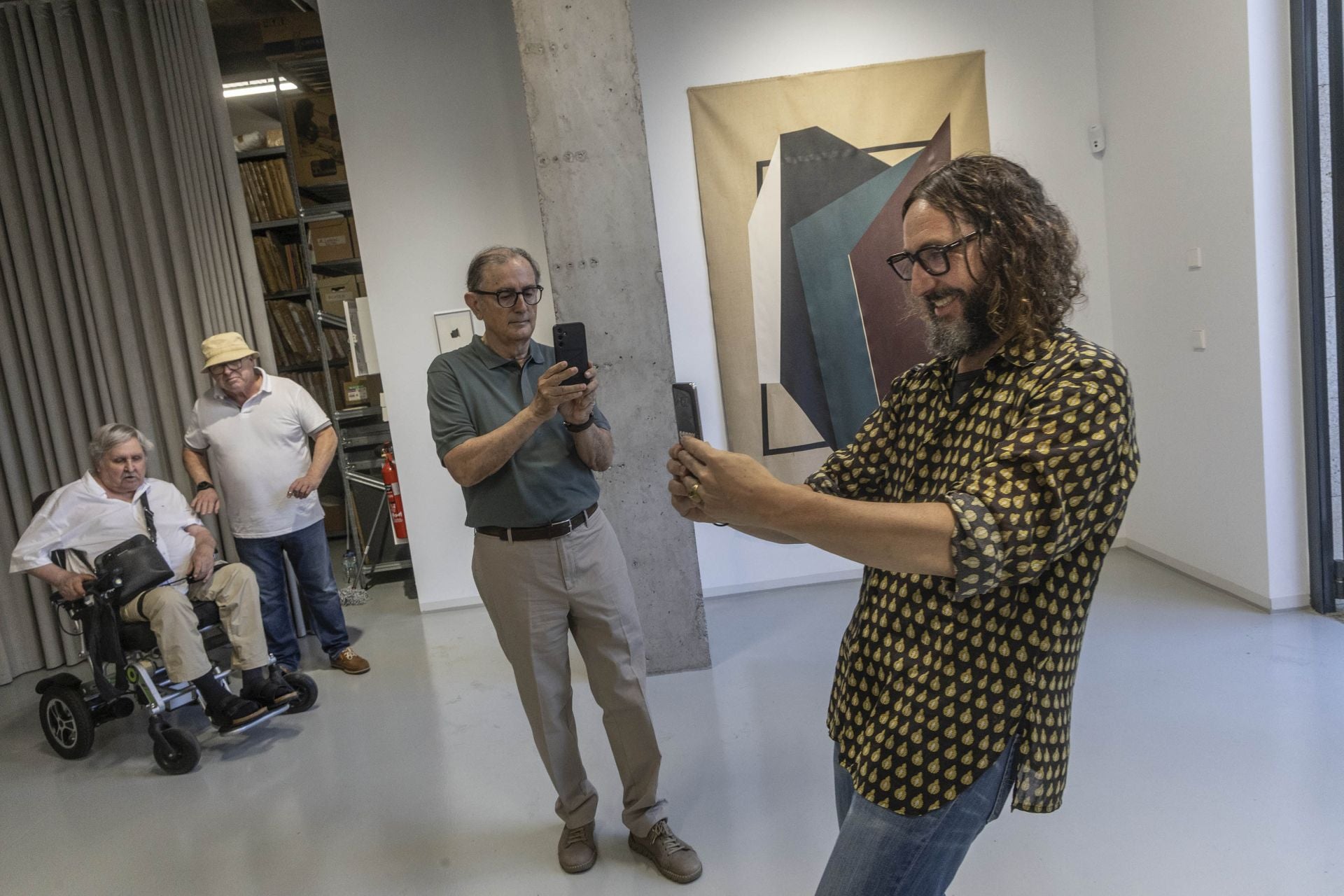 La inauguración de la exposición de FOD, en imágenes