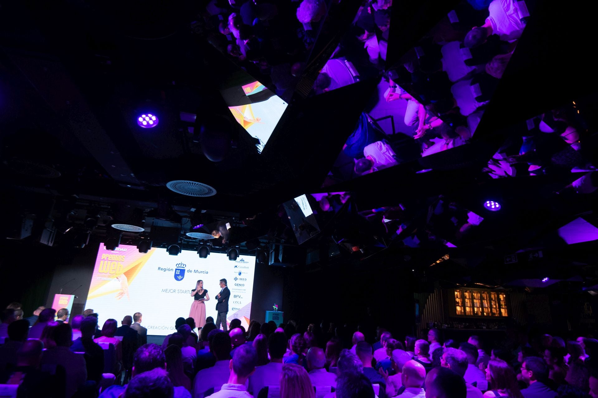 En imágenes, gala de entrega de los Premios Web de LA VERDAD 2025